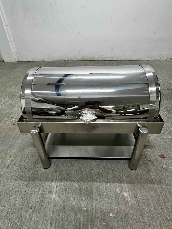 Stainless steel chafing dish, mirror polish